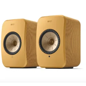 Caixa Kef LSX II Wireless Amber Haze Par