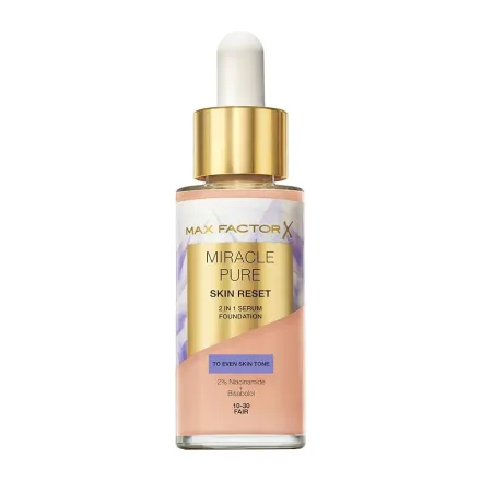Max Factor Base Maquillaje Pure Skin Reset 10 30 Fair 30ml
