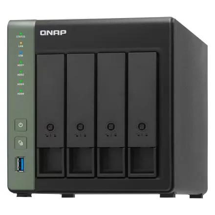 Servidor Nas Storage Qnap Ts 4G Us 4 Nucleos Baia