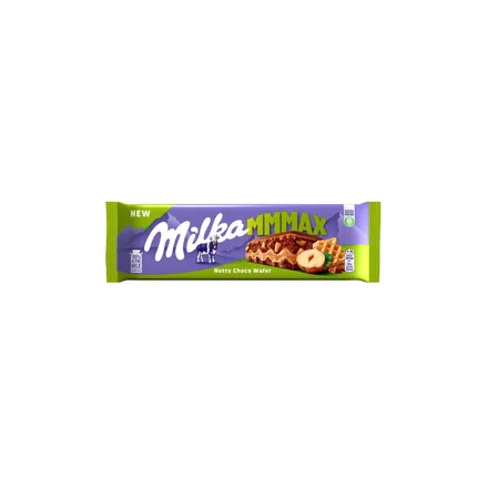 CHOCOLATE MILKA 270GR NUTTY CHOCO WAFER