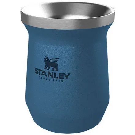 Cuia Termica Stanley Classic Mate Azul Escuro 236ml