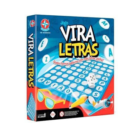 Juego De Mesa Estrela Vira Letras