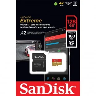 Cartao Microsd Extreme 4K Sdsqxa 1 Gn 6MA U3 V30 128g 128GB