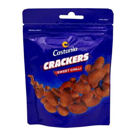 Castania Crackers Sweet Chilli Bolsa 60GR