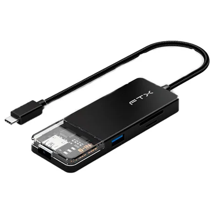 Hub Ftx Hubt 4 Pb 6 In 1 Hdmi Sd