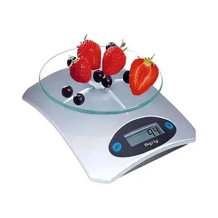 Balanza Digital De Cocina Satellite A Ws7702 5 Kg Gris