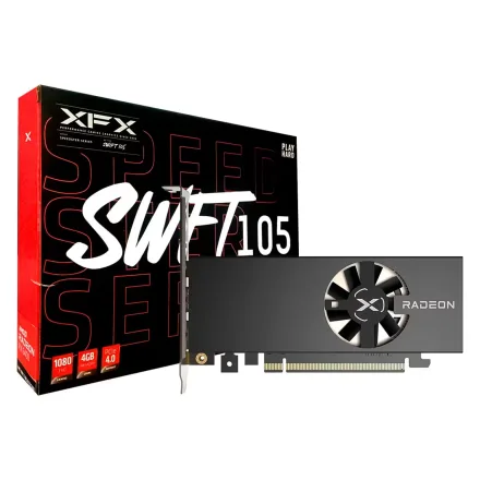 Placa Video Xfx Speedster Radeon Rx 6400 Gddr 6