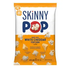 Skinny Pop Popcorn Cheddar 14g