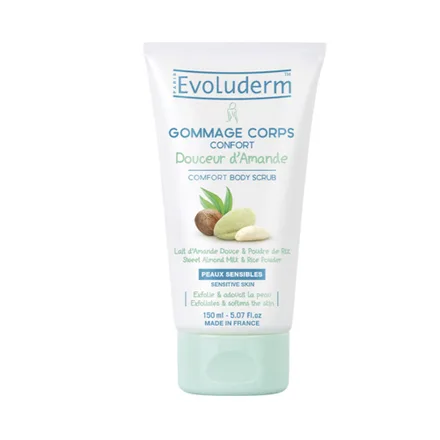 Exfoliante Evoluderm Gommage Corps Peaux Sensibles 150ml