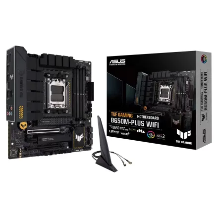 Placa Mae Plus Tuf Gaming Socket AM5 Chipset B650 Ddr 5 Atx