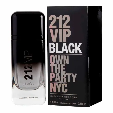 Perfume Carolina Herrera 212 Vip Black Eau Parfum Masculino 100ml