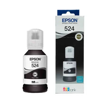 Botella De Tinta Epson T524120 Black