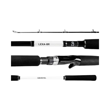 Vara Carretilla Daiwa Lexa Hfb Br 20 50 Lb 2 Partes