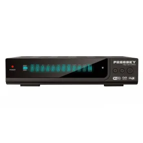 Receptor FTA Freesky com Wi-Fi e GPRS