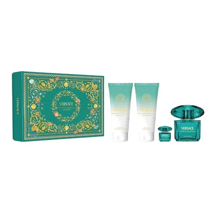 Versace Emerald Eau Parfum Plus Body Lotion Shower Gel Mini 90ml