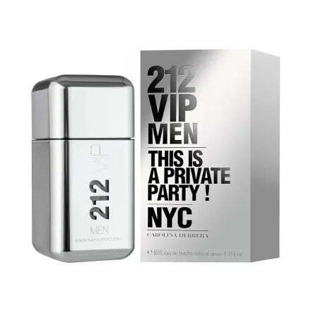Perfume Carolina Herrera 212 Vip Men Edt Masculino 50ml