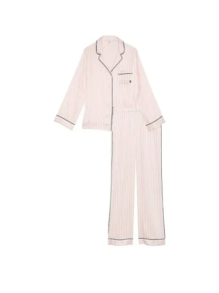 VICTORIA'S SECRET PIJAMA RAYA ROSA C/BRILLO 36014421 (T) L