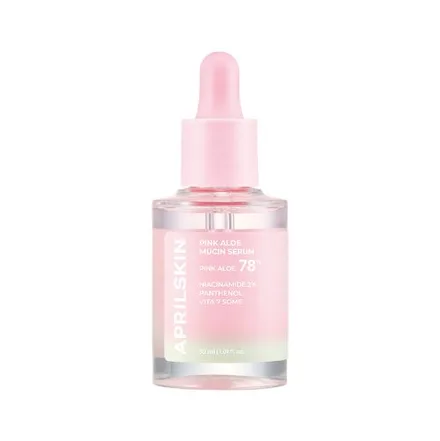 Serum Aprilskin Pink Aloe Mucin 78 Agatres 30ml