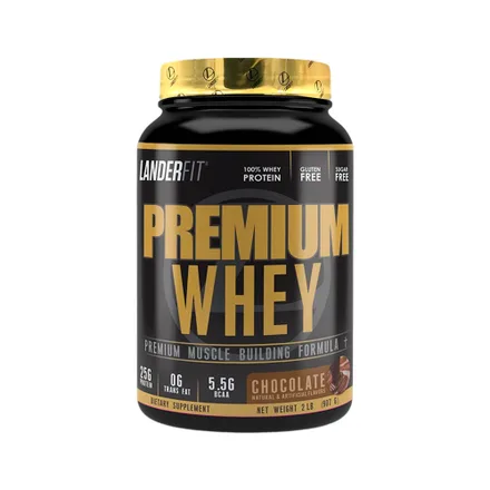 Suplemento Landerfit Whey Chocolate 936 Gr