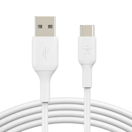 Cabo Belkin Boostcharge 1.0M USB-A/USB-C Branco – CAB001BT1MWH