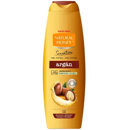 Gel Banho Natural Honey Sensations Argan 650ml