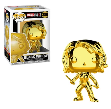 Funko Pop Chrome Marvel Widow 380