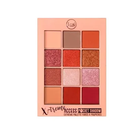 Jcat Paleta Xtreme Access 12 Eyeshadow 10g