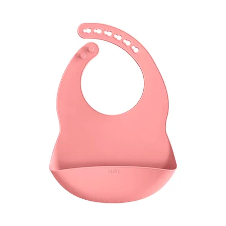 Babero Silicona Rosa Buba 15640
