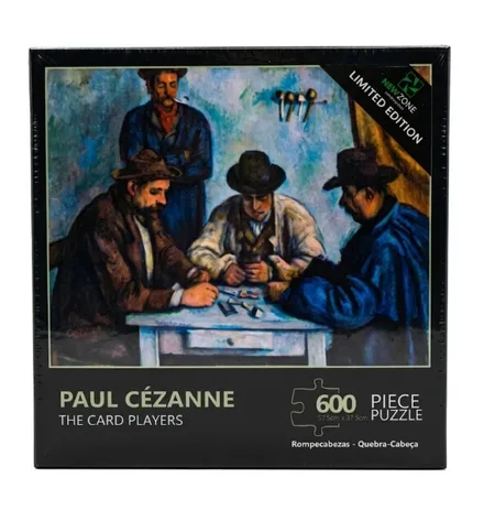 NEW ZONE ROMPECABEZA THE CARD PLAYERS 600PCS
