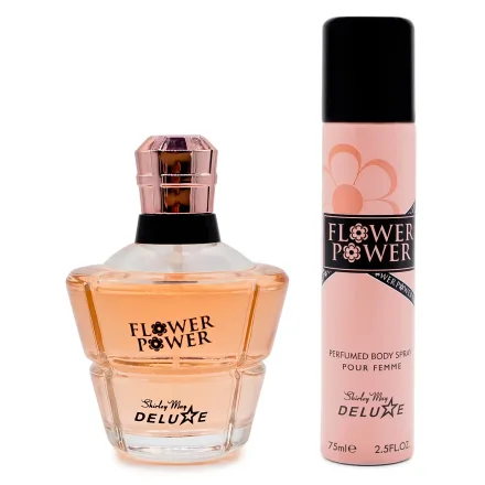 Perfume Shirley May Deluxe Flower Power Eau Toilette Feminino 75ml