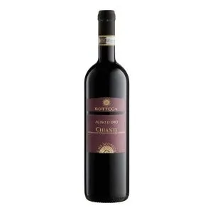Vino Italiano Tinto Bottega Acino Oro Chianti 750ml