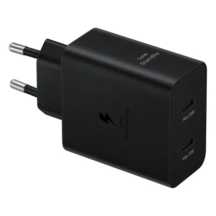 Carregador Samsung EP-T5020BK 50W USB-C/USB-C 1.8 Metros - Preto