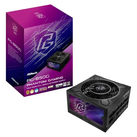 Fonte Asrock Pg Atx 80 Plus Modular 850g