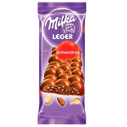 MILKA CHOCOLATE LEGE 100GR ALMENDRAS 7622300800307