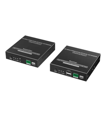 Hdmi 40KM Fibra Extender 4K Smf Mmf Ptp Iu
