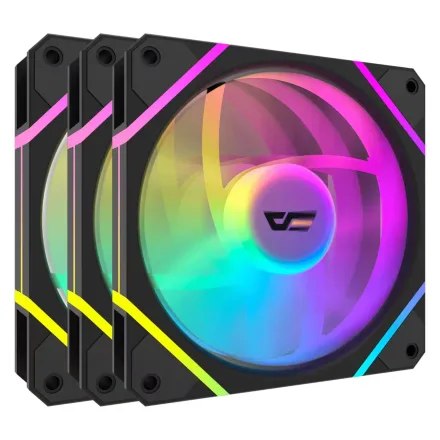 Cooler Fan Gabinete Aigo Darkflash DM12 Pro Argb 3 1