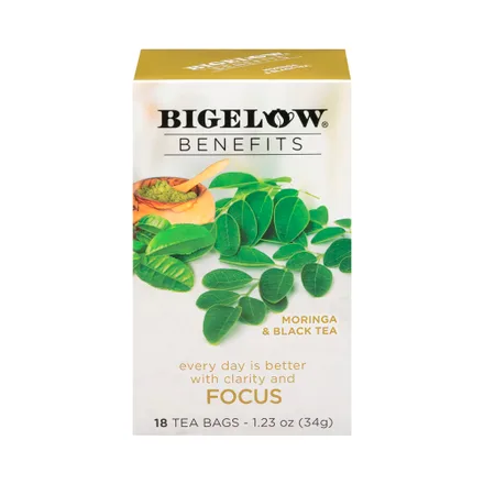 Te Bigelow Benefits Moringa 18 Bolsitas