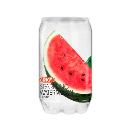 Okf Bebida Carbonatada Sparkling Sabor Sandia 350ml