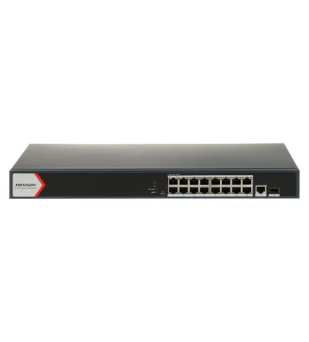 Hub Switch 16P Giga Poe RJ45 Sfp Ei