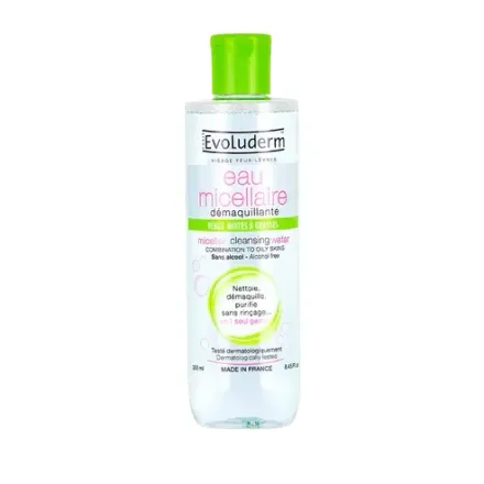 Evoluderm Desmaquillante Eau Micellaire 250ml