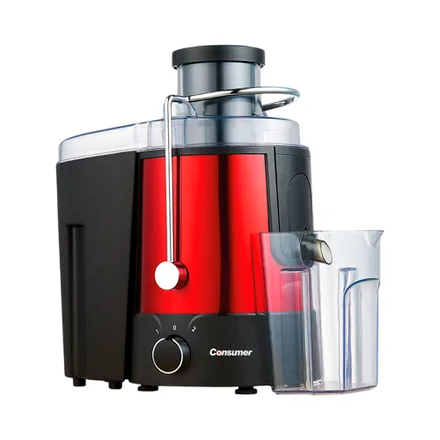 Extractor De Jugo Consumer Cmr Jugo 500 W 220 V Rojo/Negro