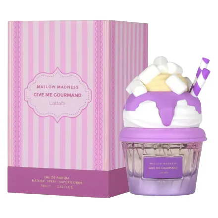 Perfume Lattafa Mallow Maddnes Eau Parfum Feminino 75ml