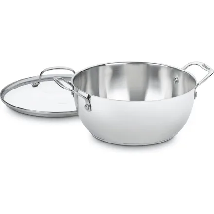 Panela Tampa Cuisinart 755 26GD Multiuso Chef Classic Inoxidavel 5L