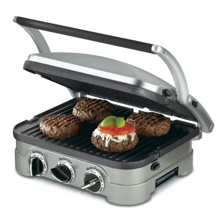 Churrasqueira Cuisinart Gr 4NP1 Multiuso Inox