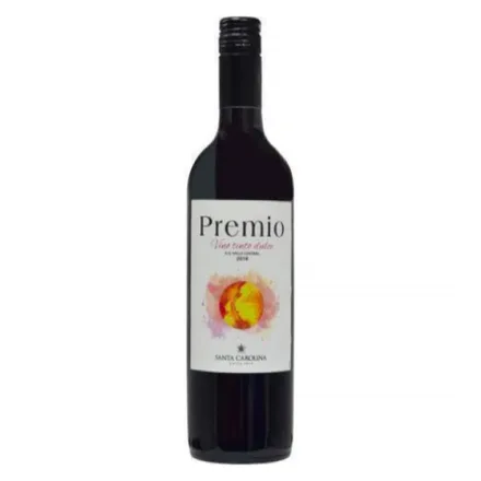 Vino Chileno Tinto Santa Carolina Premio Dulce 750ml