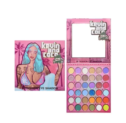 Kevin Coco Paleta Sombras 36 Colores