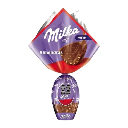 Milka Huevo Chocolate Con Leche Almendras 200g