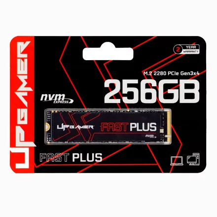 2 Up Gamer Fast Plus Pcie 3 256GB