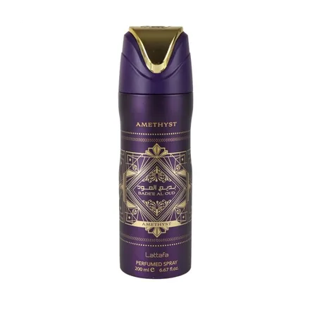 Desodorante Lattafa Bade Al Oud Amethyst 200ml