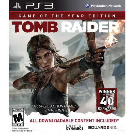 Jogo PS3 Tomb Raider Game Of Year